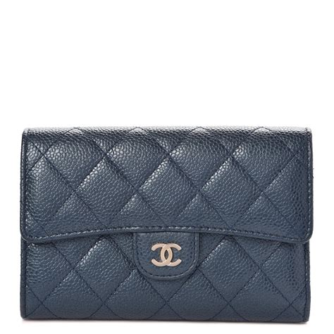 chanel boy flap wallet|CHANEL Caviar Quilted Medium Boy Flap Wallet Navy Blue .